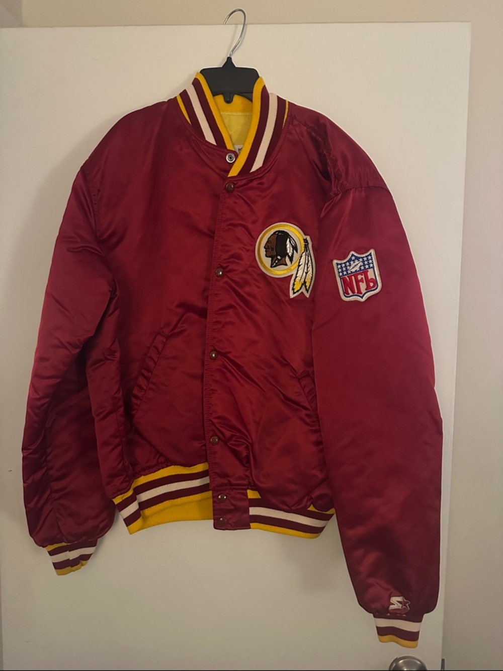 Vintage Washington Redskins Starter Pro Line NFL Quilted Jacket